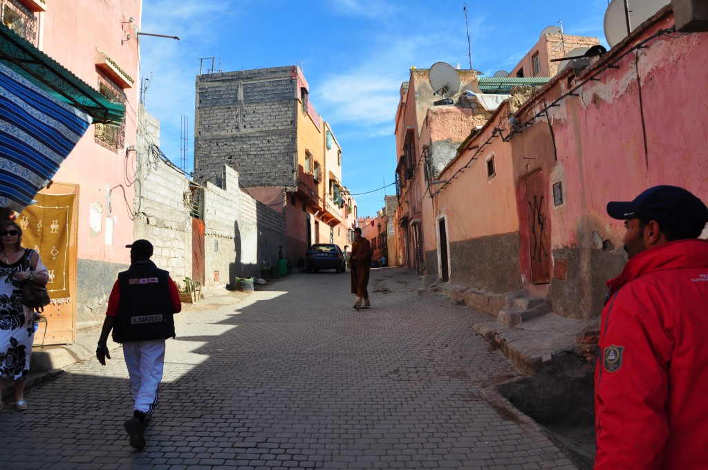 Opgelicht in de Souks van Marrakesh - Marokko