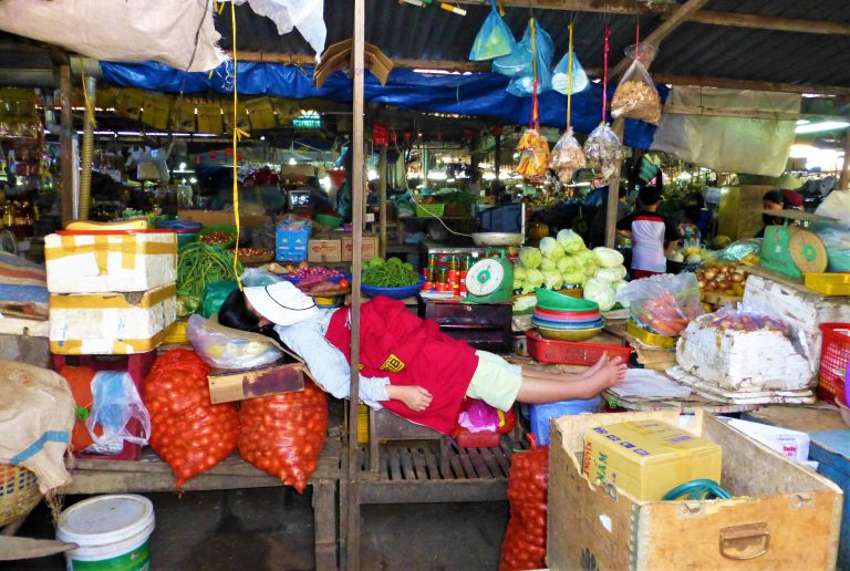 How the locals run their markets, Vietnam - Laos - Safe and Healthy Travel