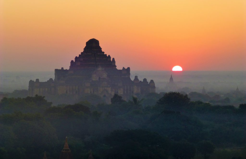 Sunset at Bagan Myanmar