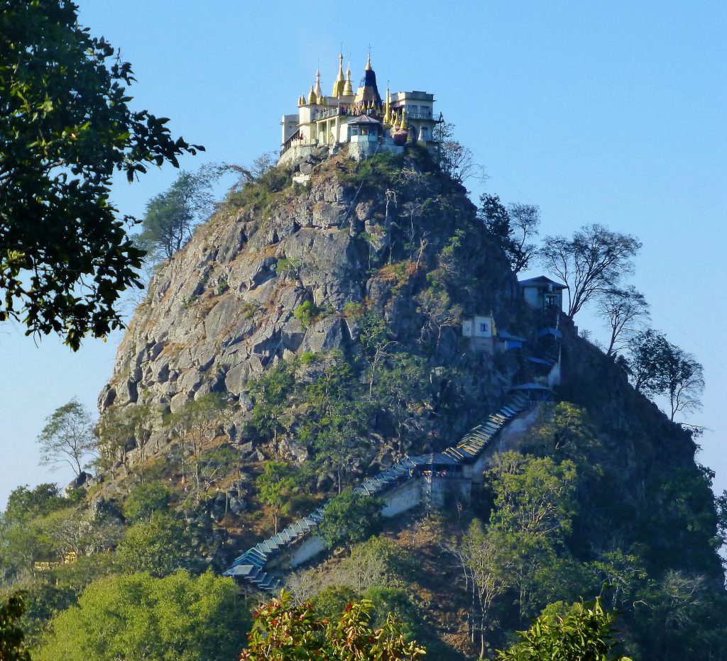 Mt Popa Bagan, Myanmar