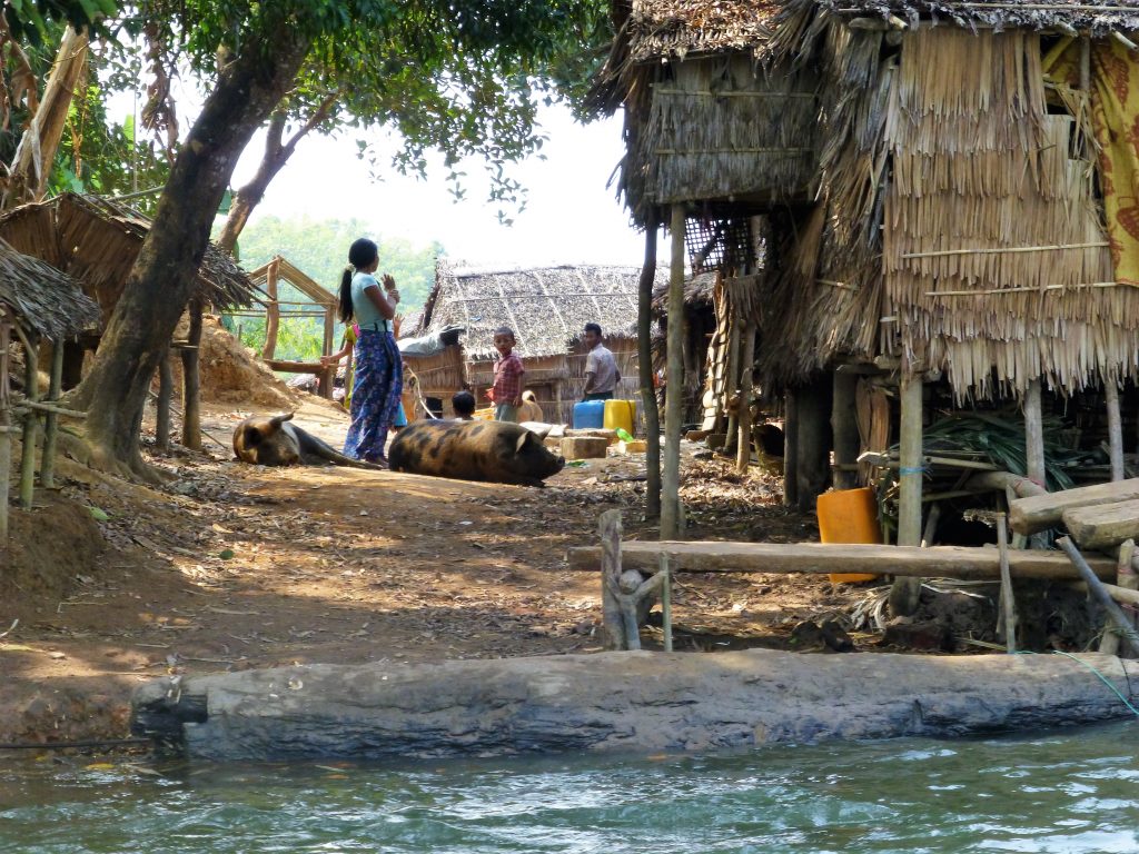 Visiting a Fishermen Village - Chaung Thar, Myanmar