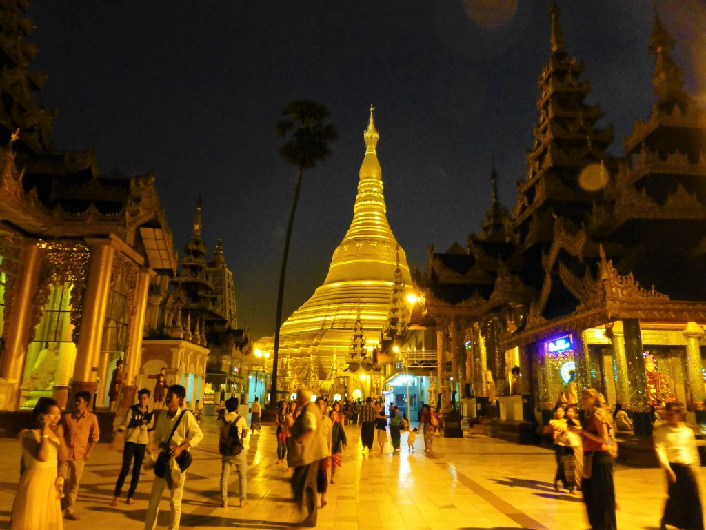 Swhedagon Pagode - Yangon Myanmar