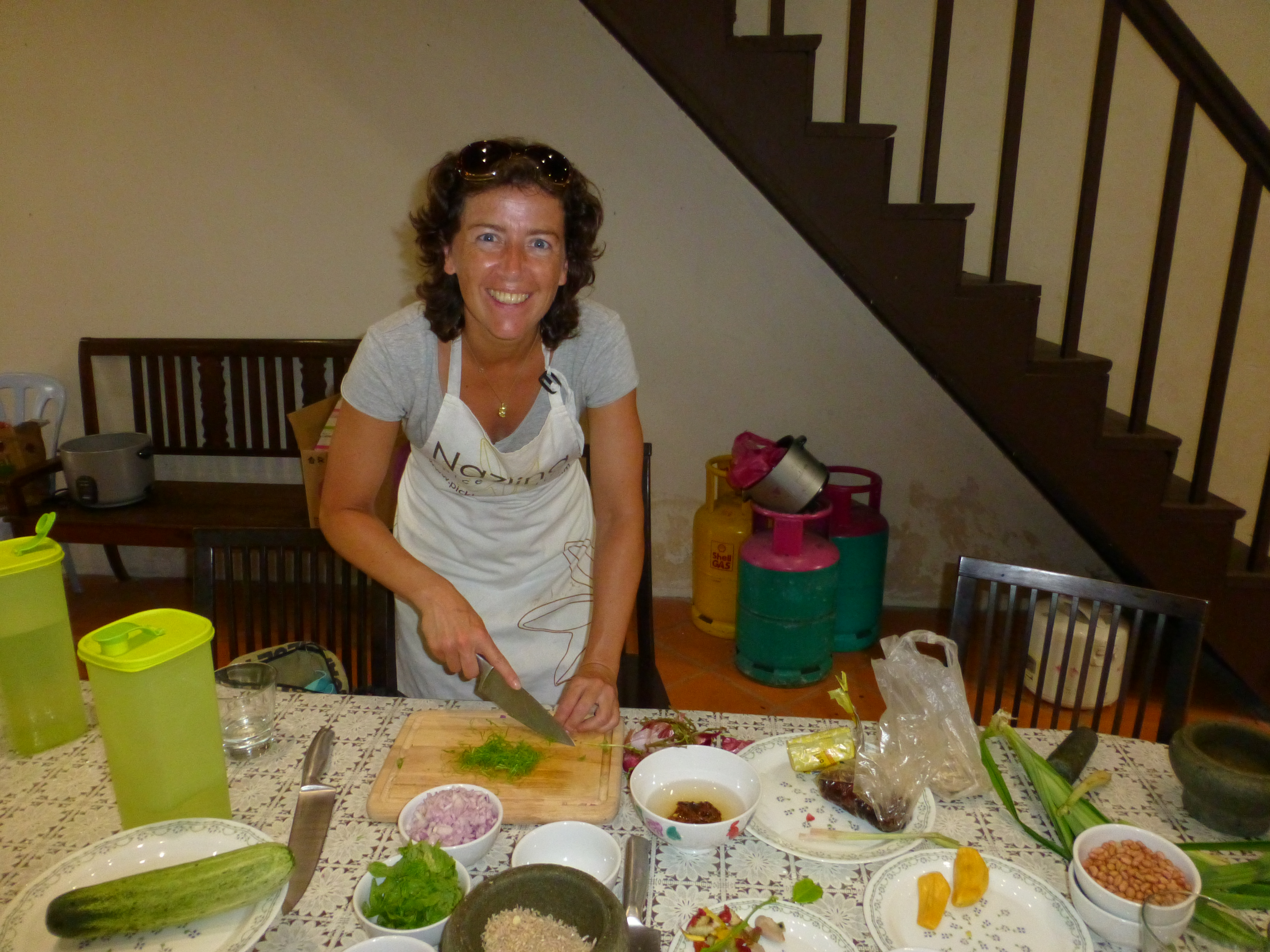 Cookingclass at Penang, Pickles and Spices, Nazlina