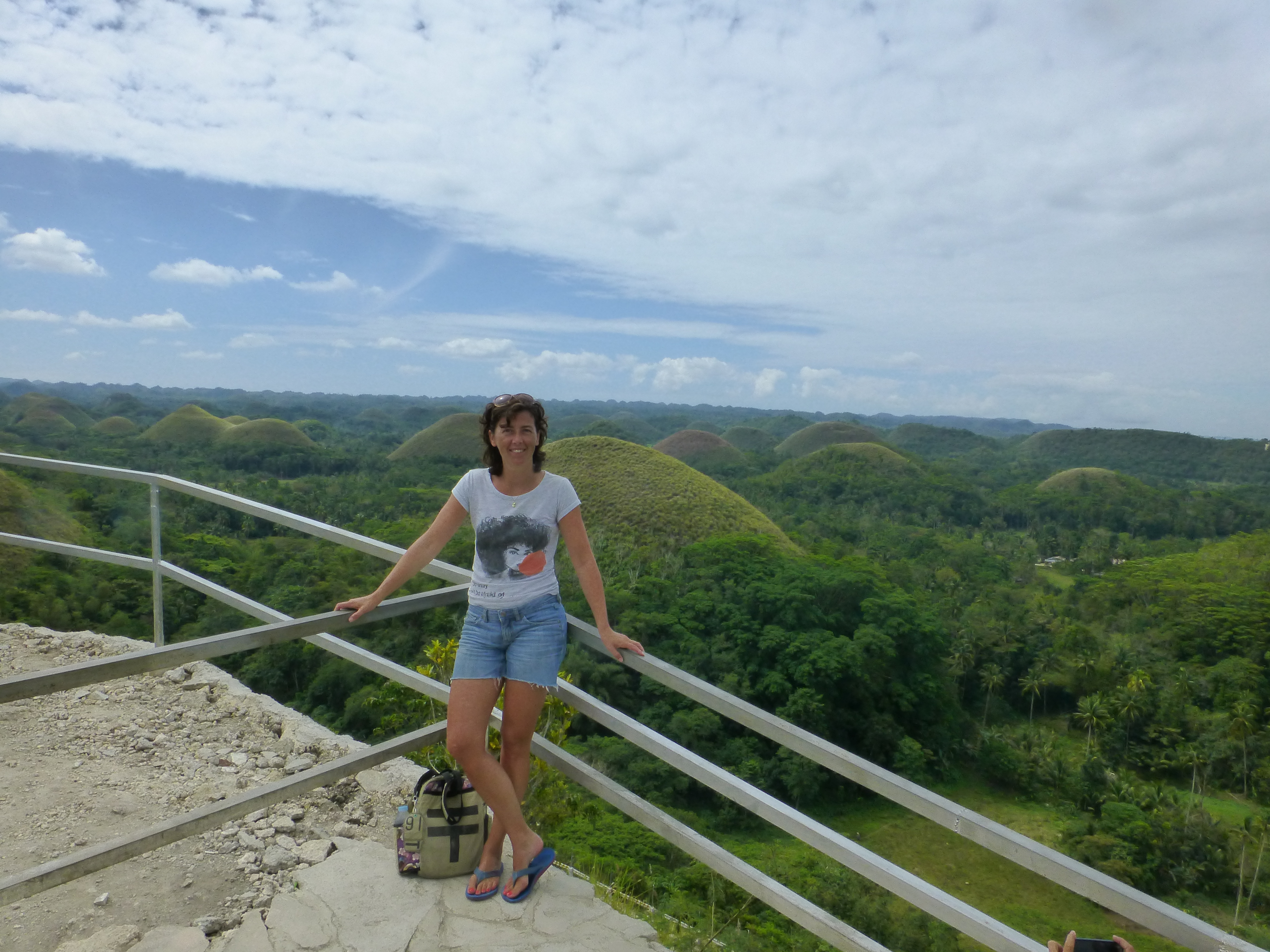 Chocolate Hills viewingpoint - Bohol Chocolate Hills viewingpoint - Bohol