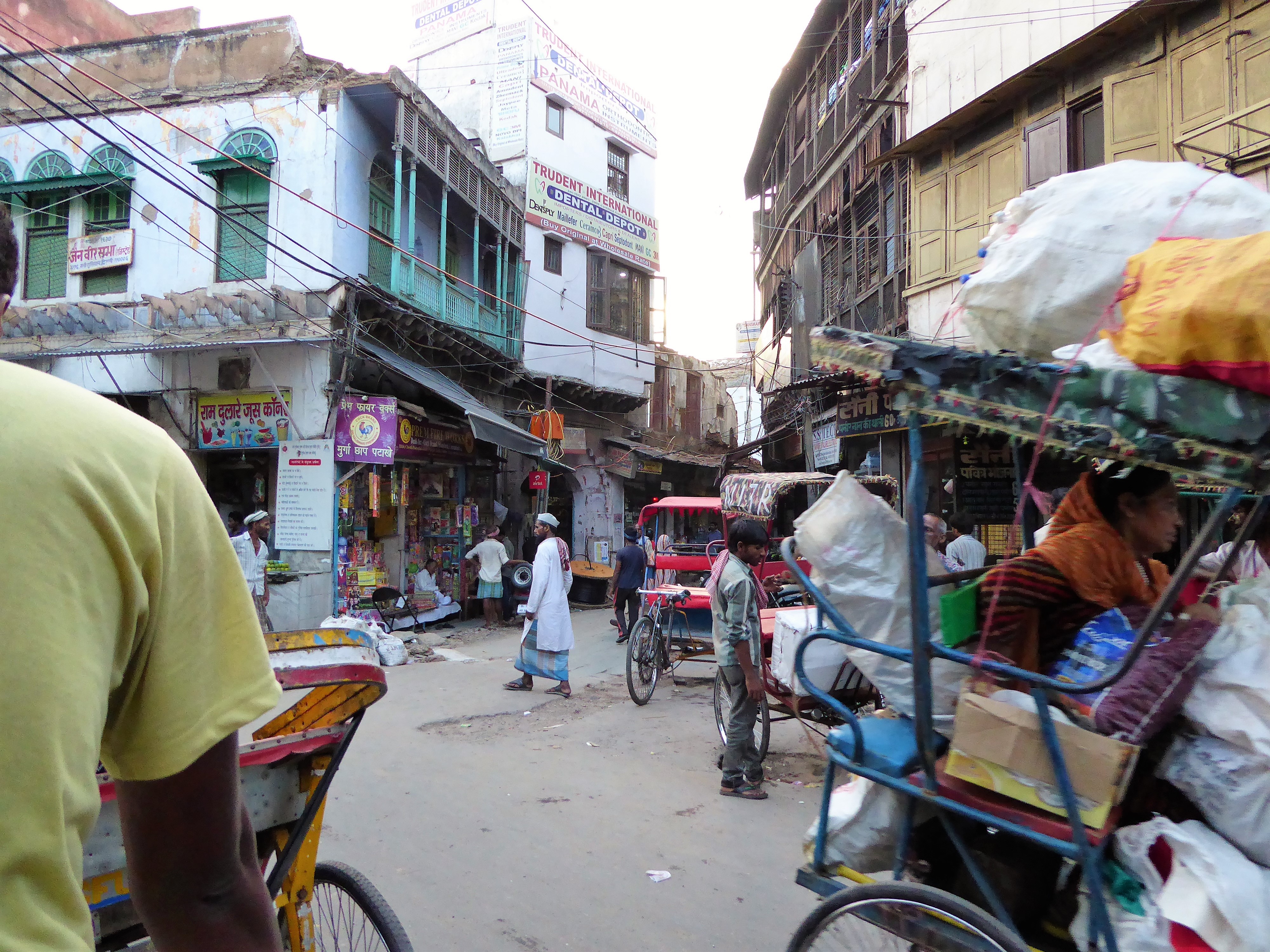 Rickshaw Ride in Old Delhi Rickshaw Ride in Old Delhi