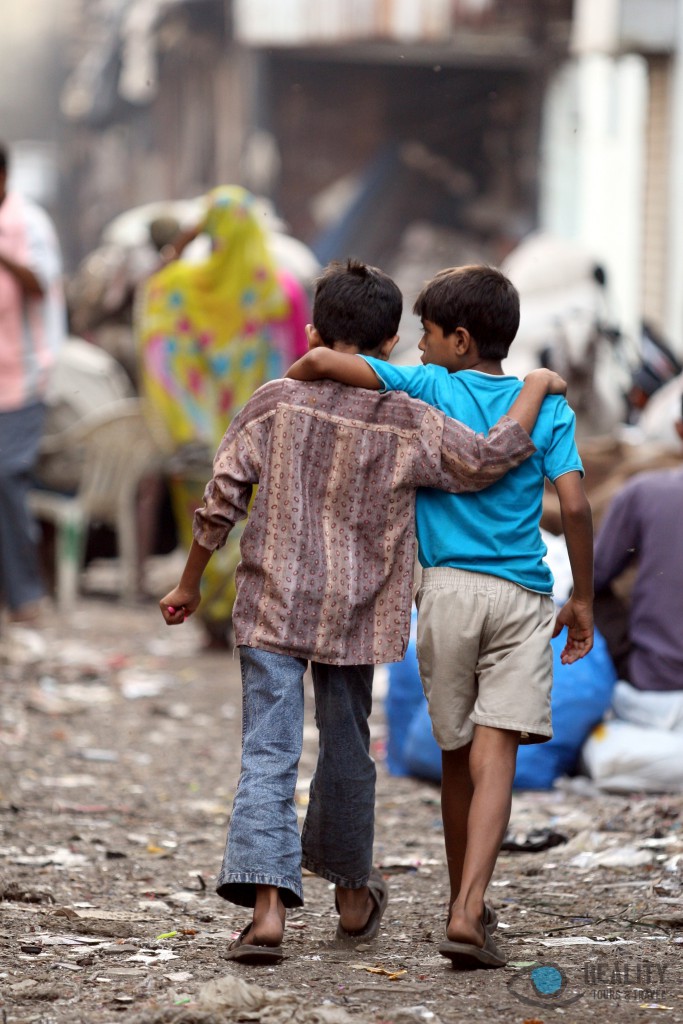 Dharavi Slum, Children