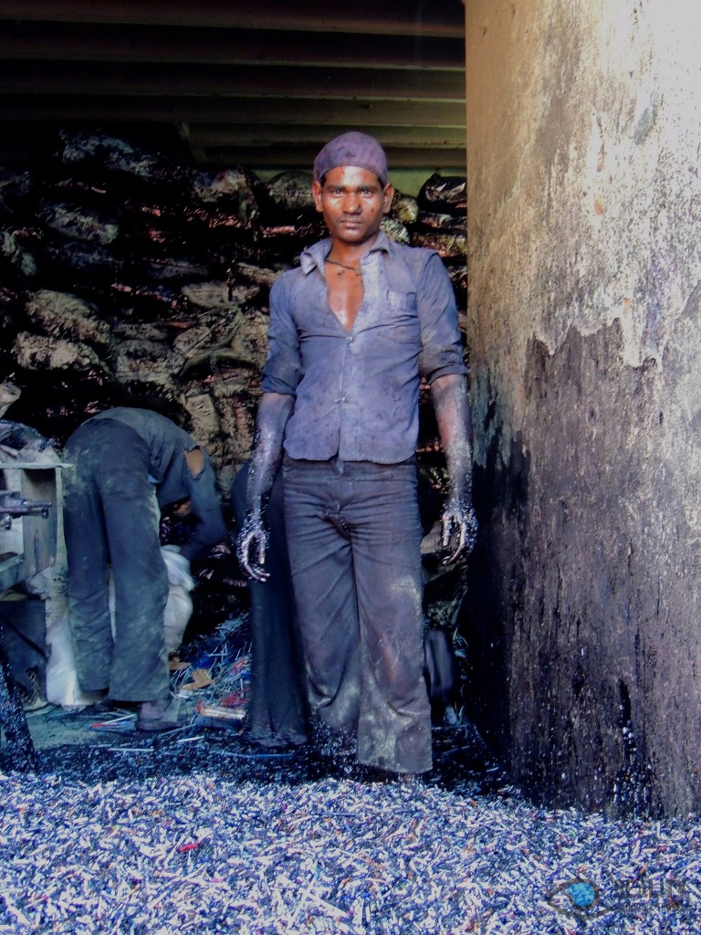 Dharavi slum, Mumbai India