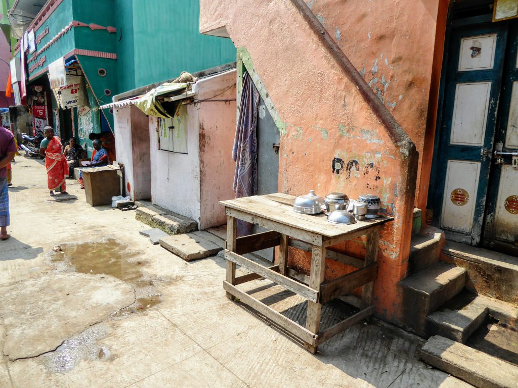 Het meest kleurrijke straatje van Chennai - Tamil Nadu, India