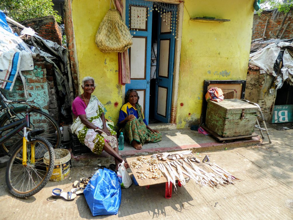 Het meest kleurrijke straatje van Chennai - Tamil Nadu, India