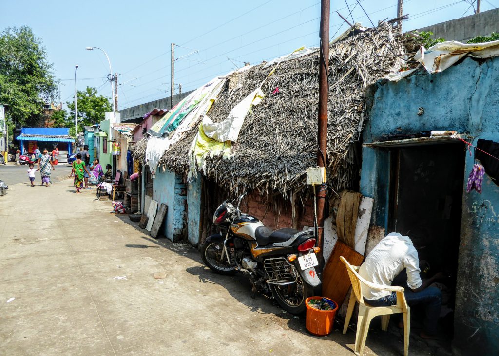 Het meest kleurrijke straatje van Chennai - Tamil Nadu, India