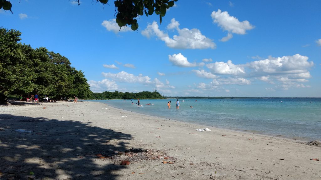 Cuba, Beach at Playa Larga