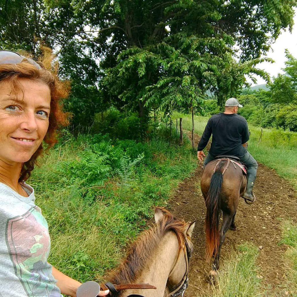 Paardrijden in Topes de Collantes - Trinidad