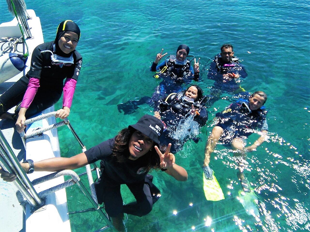 Diving at Sipadan - Borneo, Malaysia