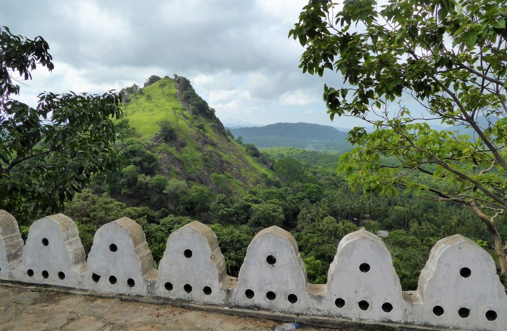 View at Golden Temple - Dambulla Sri Lanka