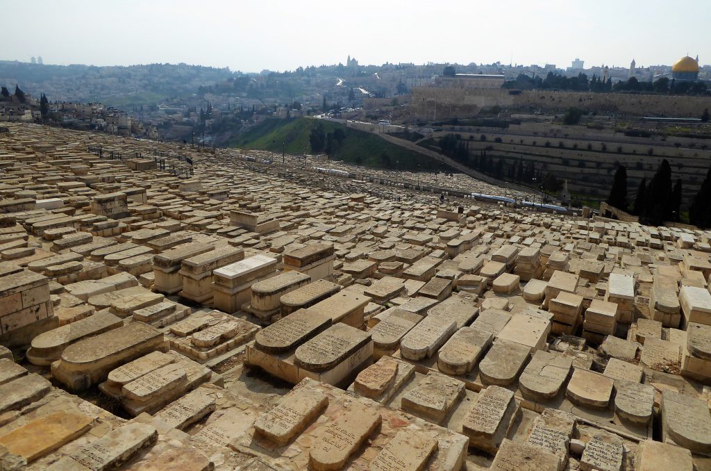 Mount of Olives and the Jewish Cemetery - Israel