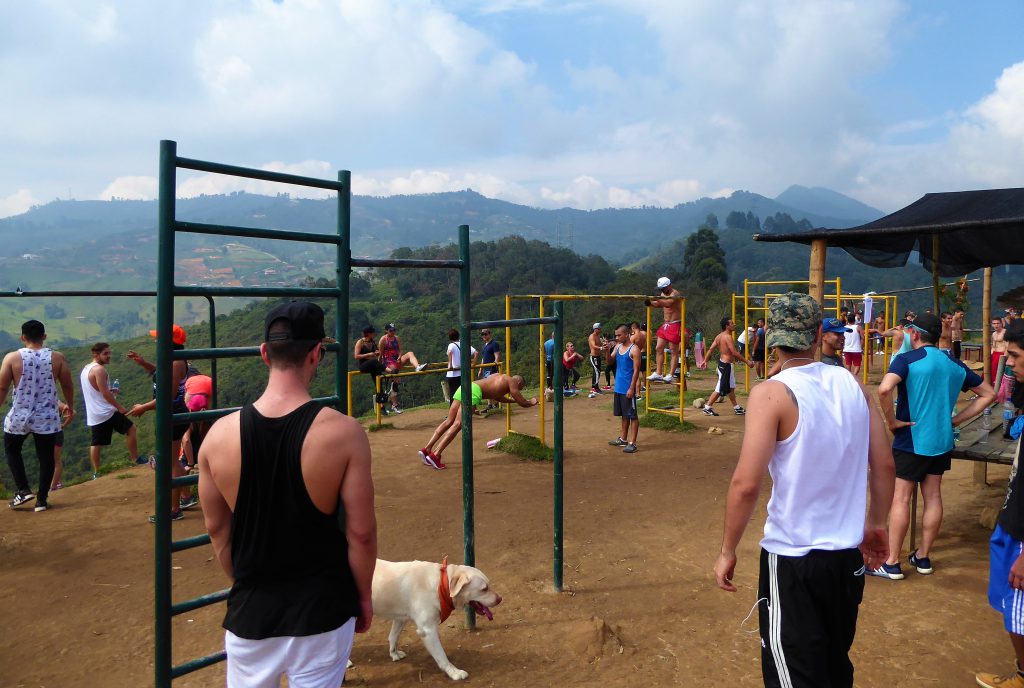 Climb up Cerro de Las Tres Cruces Active Sunday in Medellin