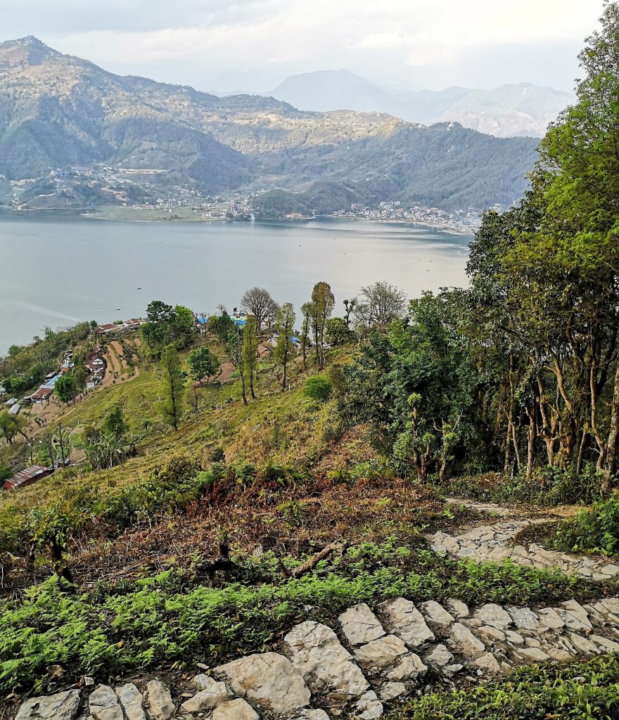 View over Phewa lake