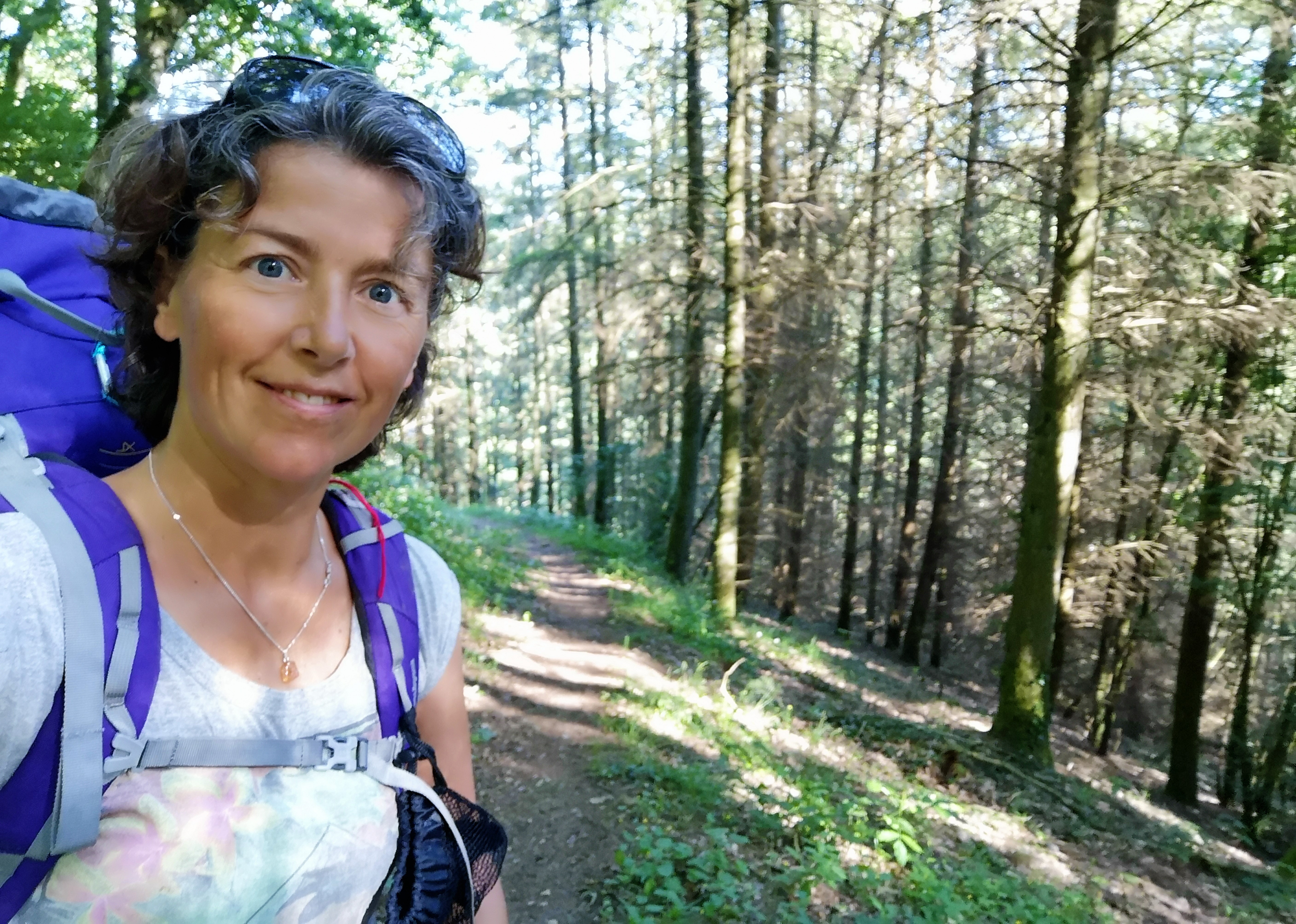 Happy on the Lee Trail - Luxembourg Hiking Luxembourg Lee Trail