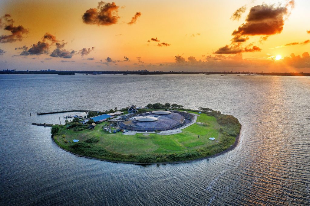 Adventurous Camping on Fort Island of Pampus