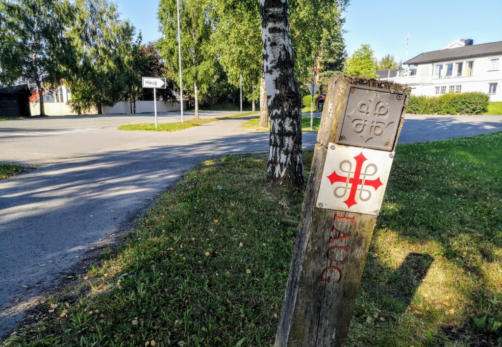 Pilgrim path St Olavsleden