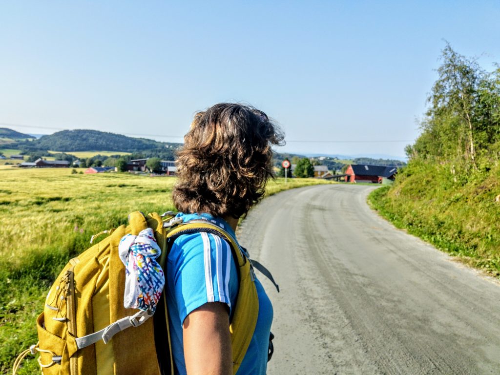 Wandelen op de Pelgrimsroute St Olavsleden in Noorwegen