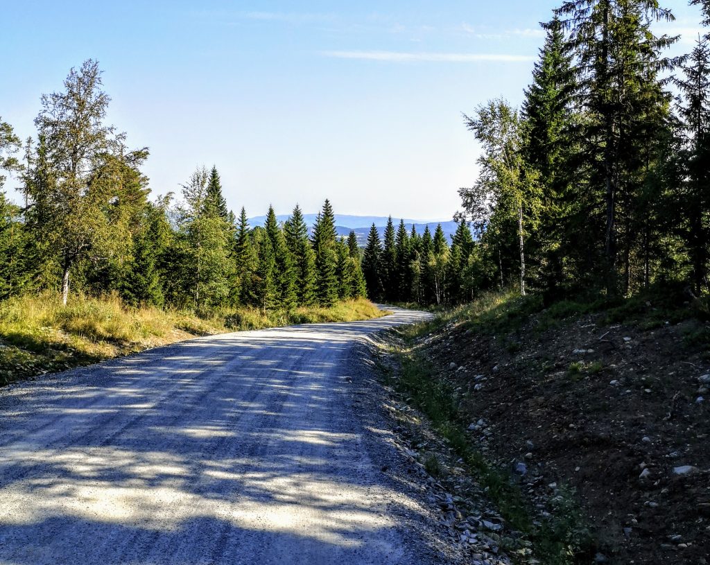 Wandelen op de Pelgrimsroute St Olavsleden in Noorwegen