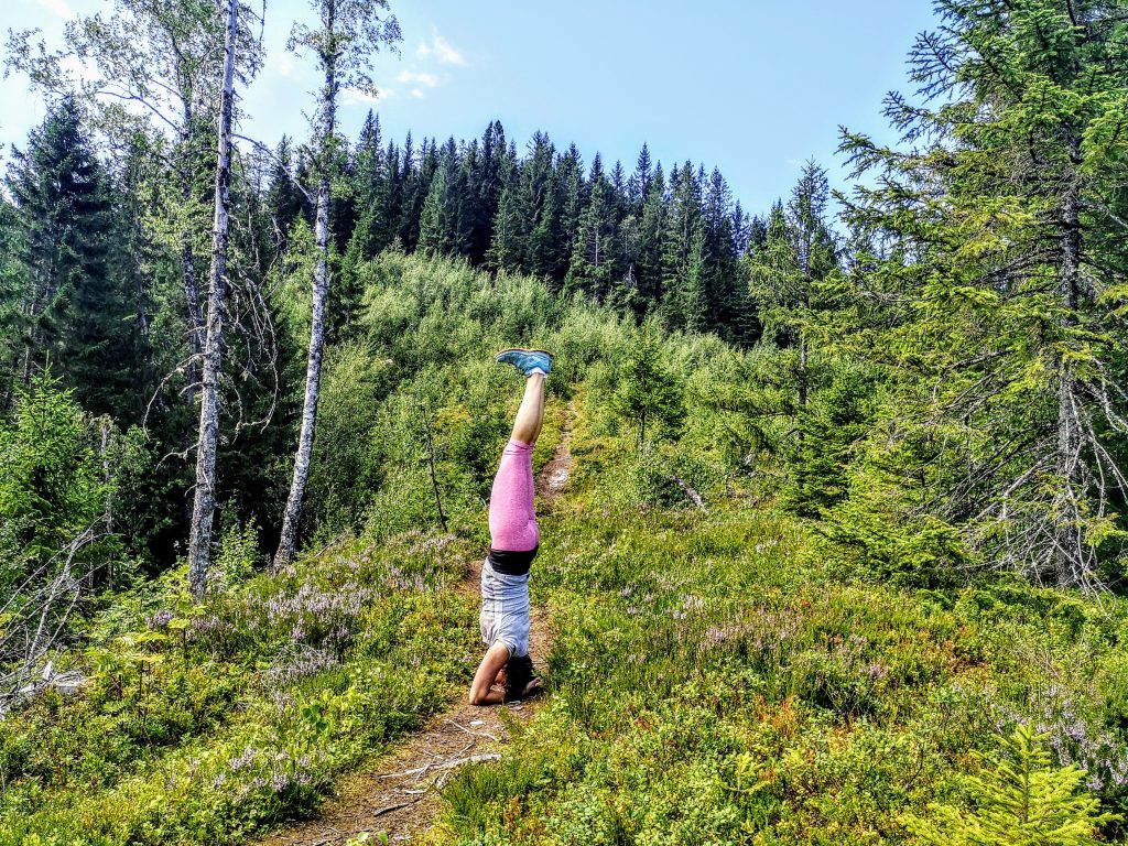 Yoga op de st Olavsleden