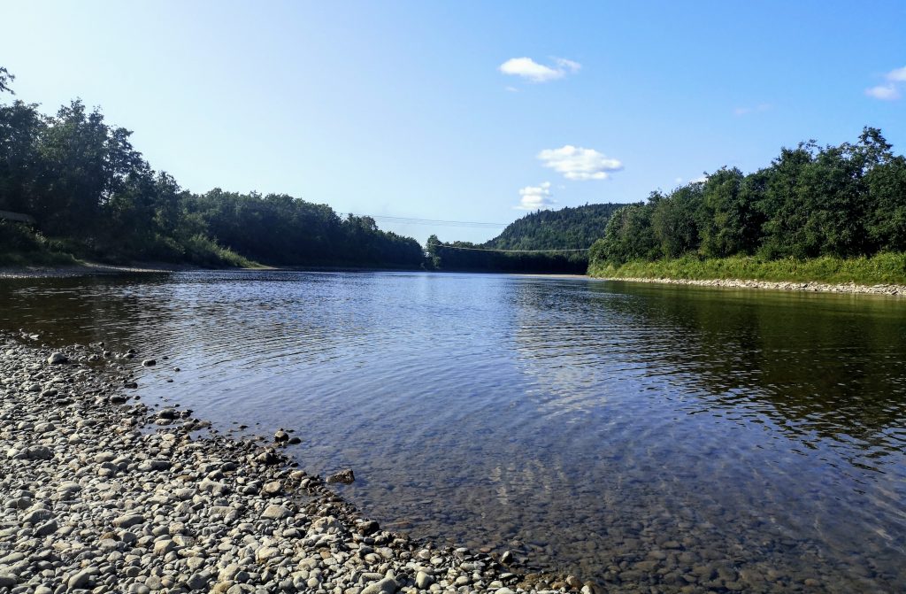 Stjordalselva - Rivier nabij Ersgard