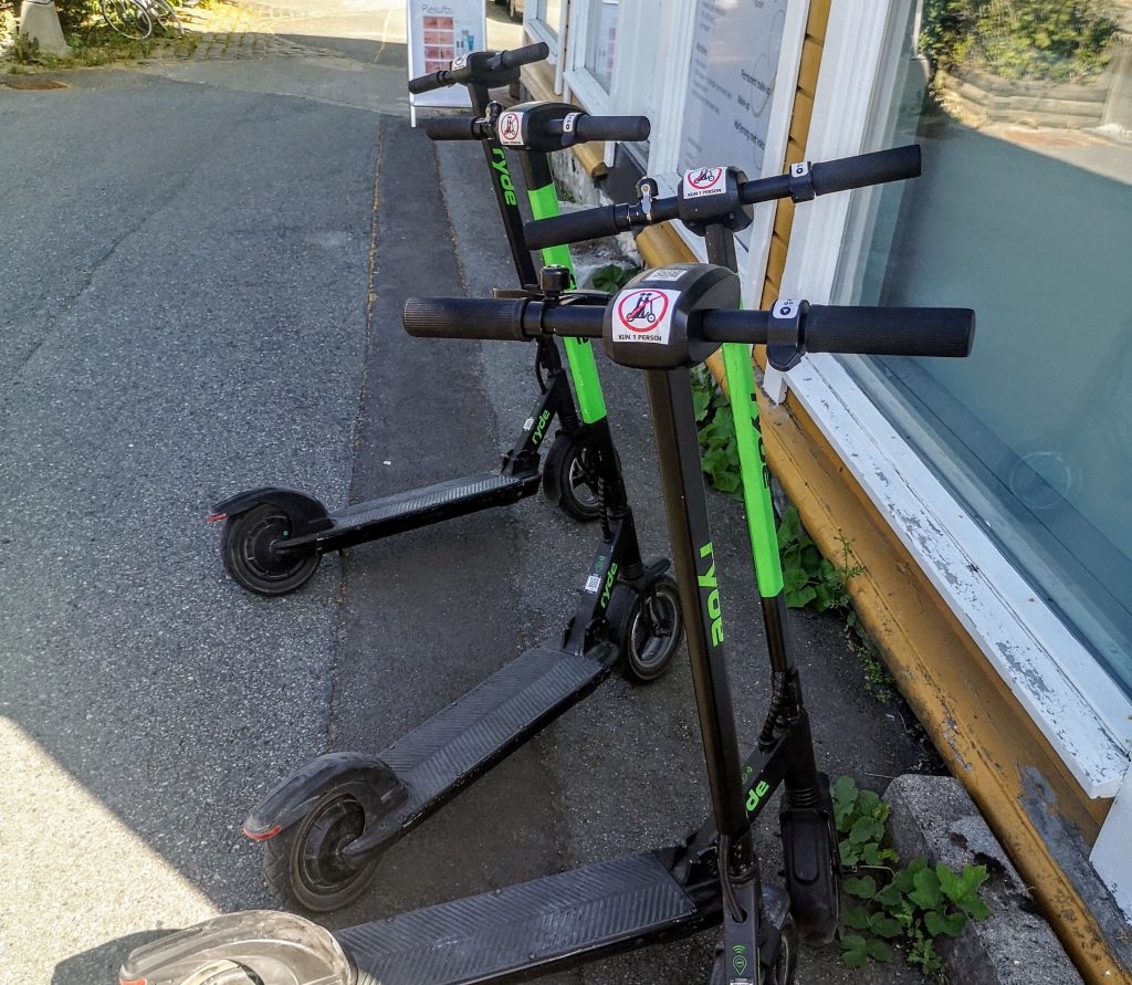 Bicycle or Step in Trondheim