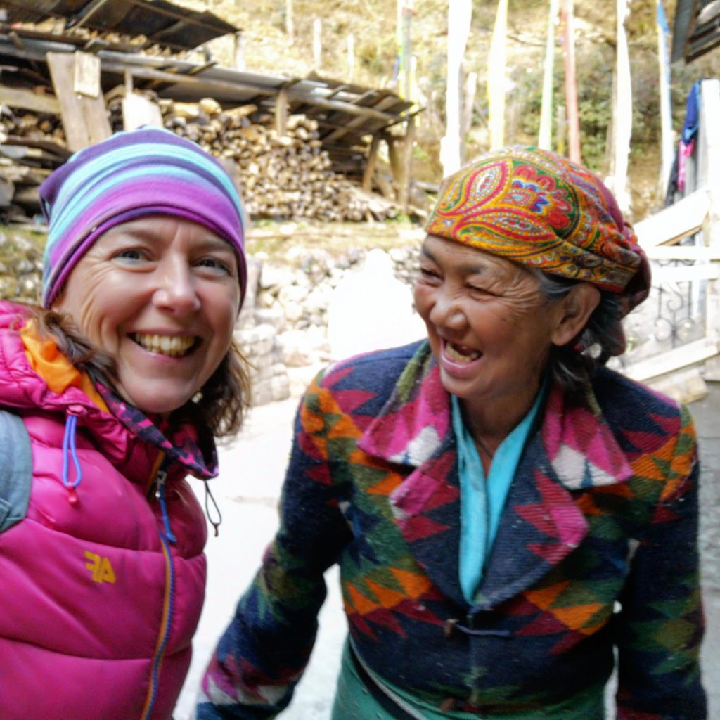 Wat een leuke vrouw - Sikkim, India