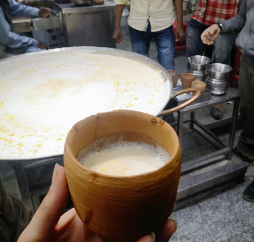 warm drink at Delhi Food Walk