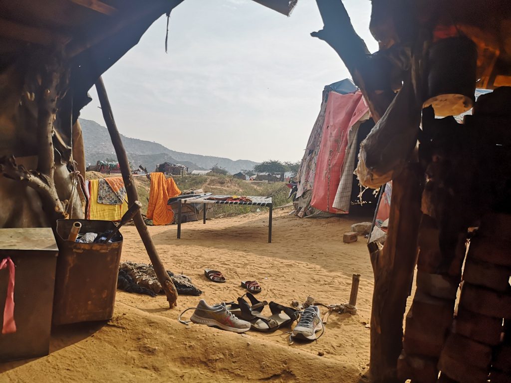 Lunch at Ram & Sarda just outside of Pushkar, India