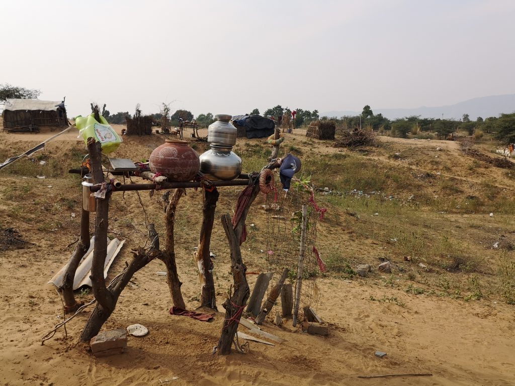 Lunch at Ram & Sarda just outside of Pushkar, India