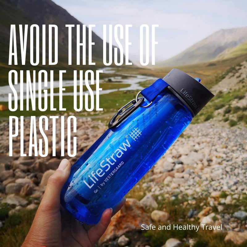 Avoid using one use plastic - Duurzaam Reizen is Hot