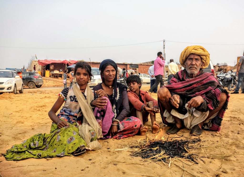 kamelenmarkt Pushkar, Rajasthan - India