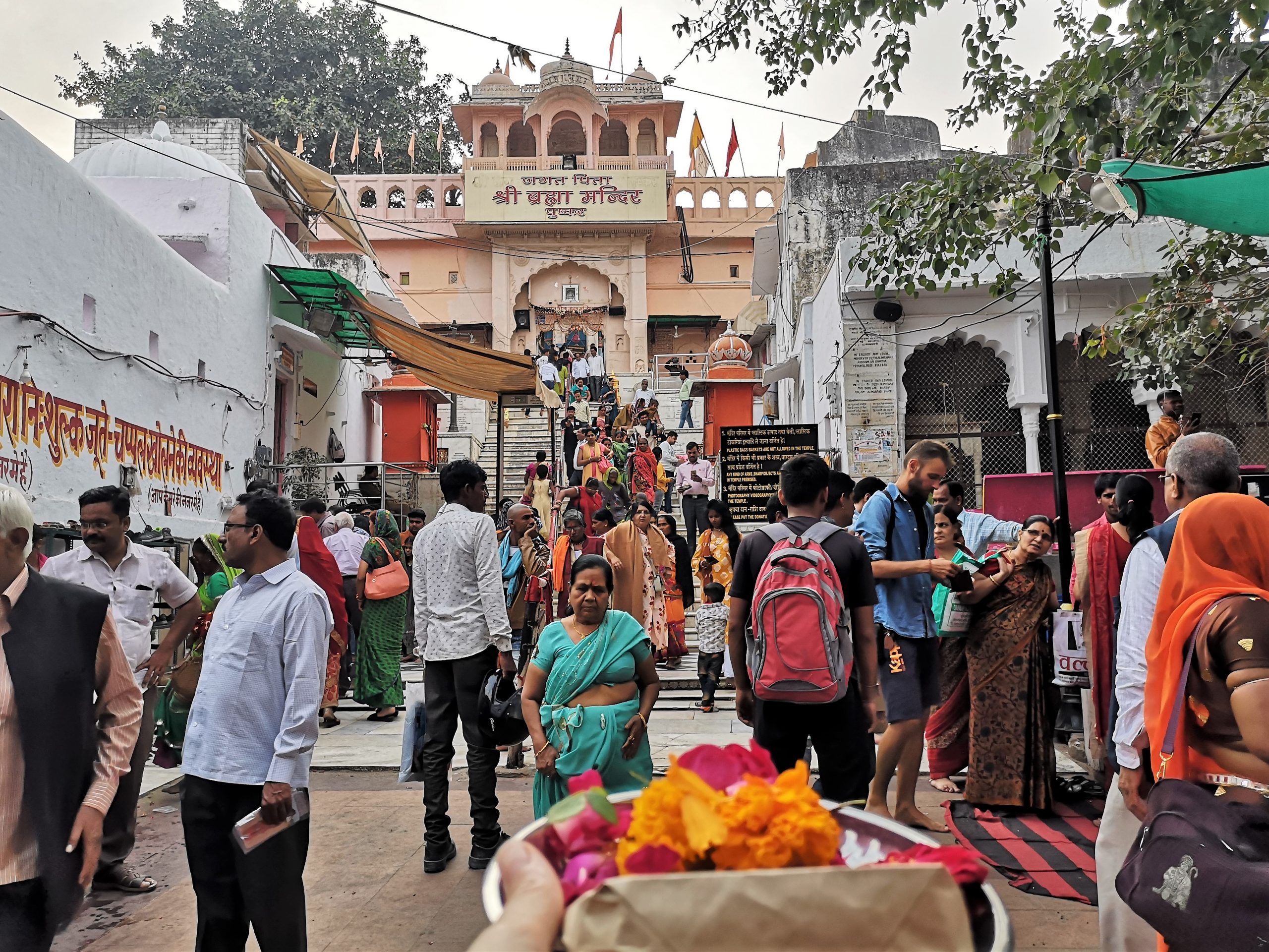 Brahmaji Temple in Pushkar Brahmaji Temple in Pushkar