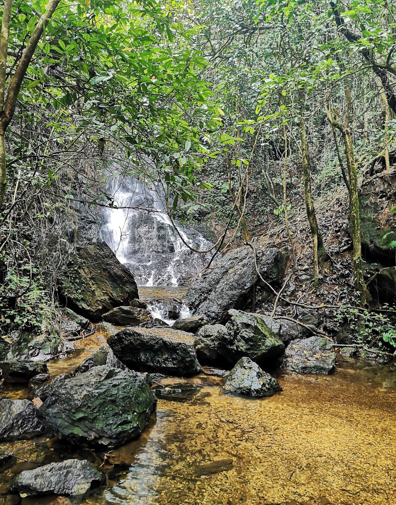 Waterfall as last challenge - Harau Valley