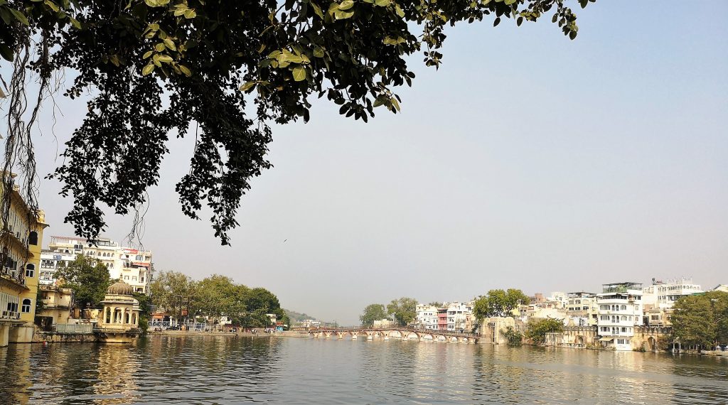 Pichola meer - Udaipur - Rajasthan, india