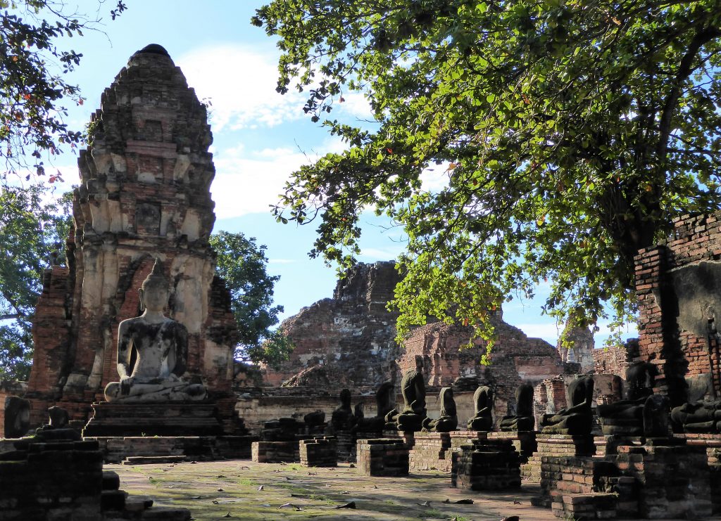 Fietsen tussen de tempels van Ayutthaya - Thailand