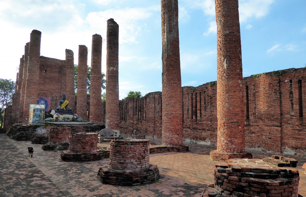 Fietsen tussen de tempels van Ayutthaya - Thailand