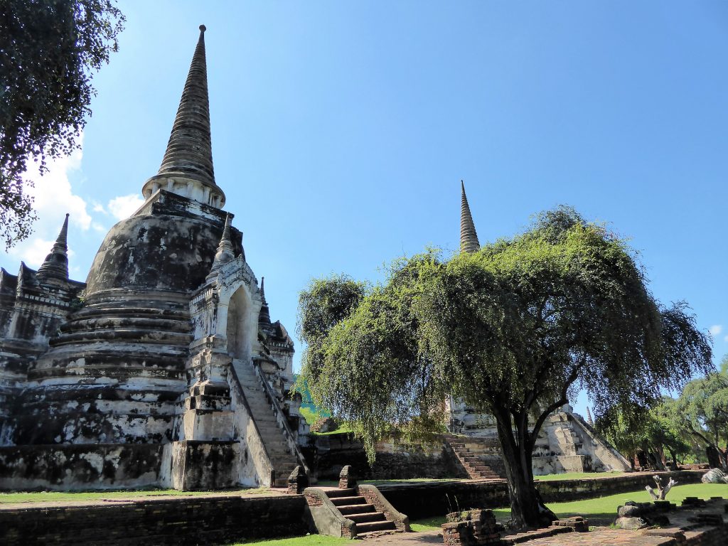 Fietsen tussen de tempels van Ayutthaya - Thailand