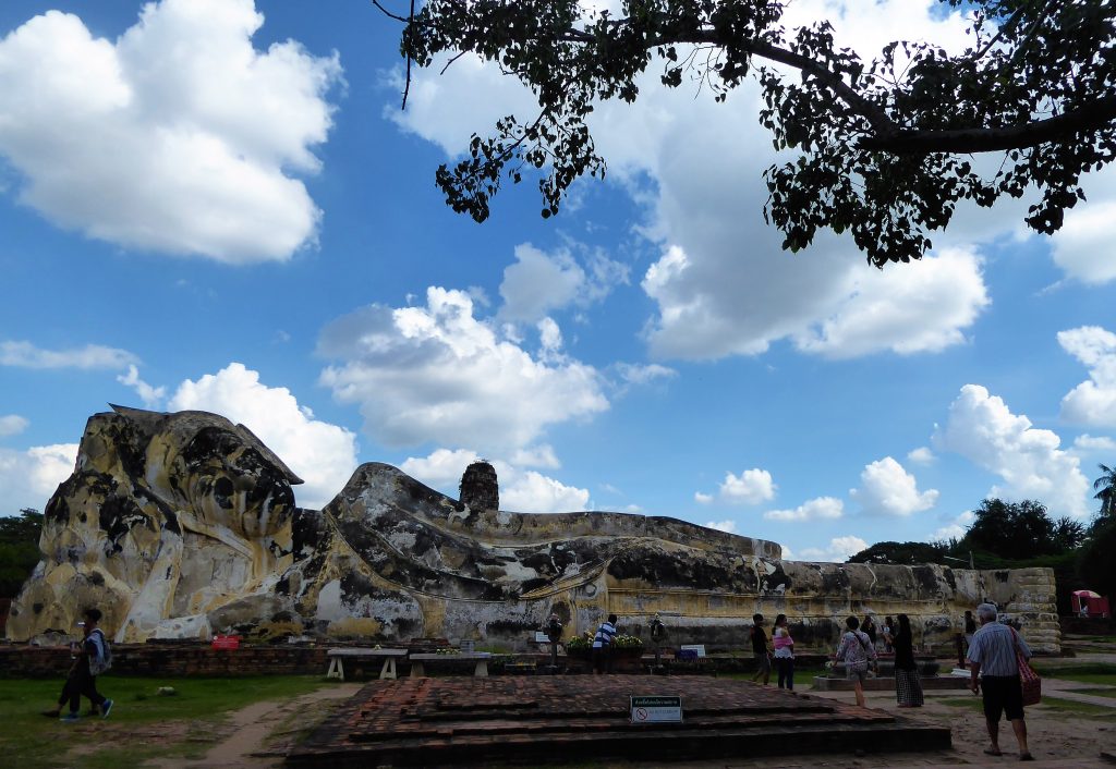 Fietsen tussen de tempels van Ayutthaya - Thailand