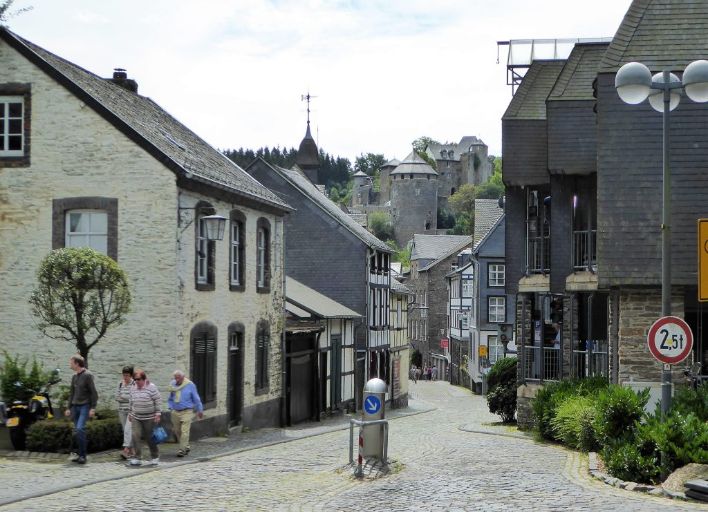 River Rur in medieval Monschau