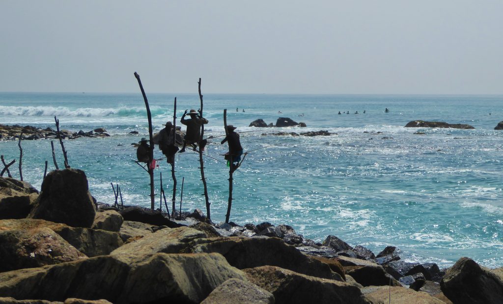 De vissers van Sri Lanka