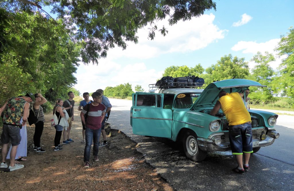 Taxi Collectivia - Playa Larga, Cuba