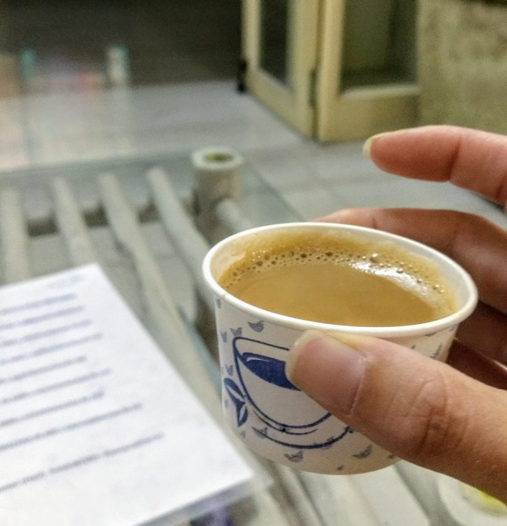 Chai at Elements Hostel - Chennai