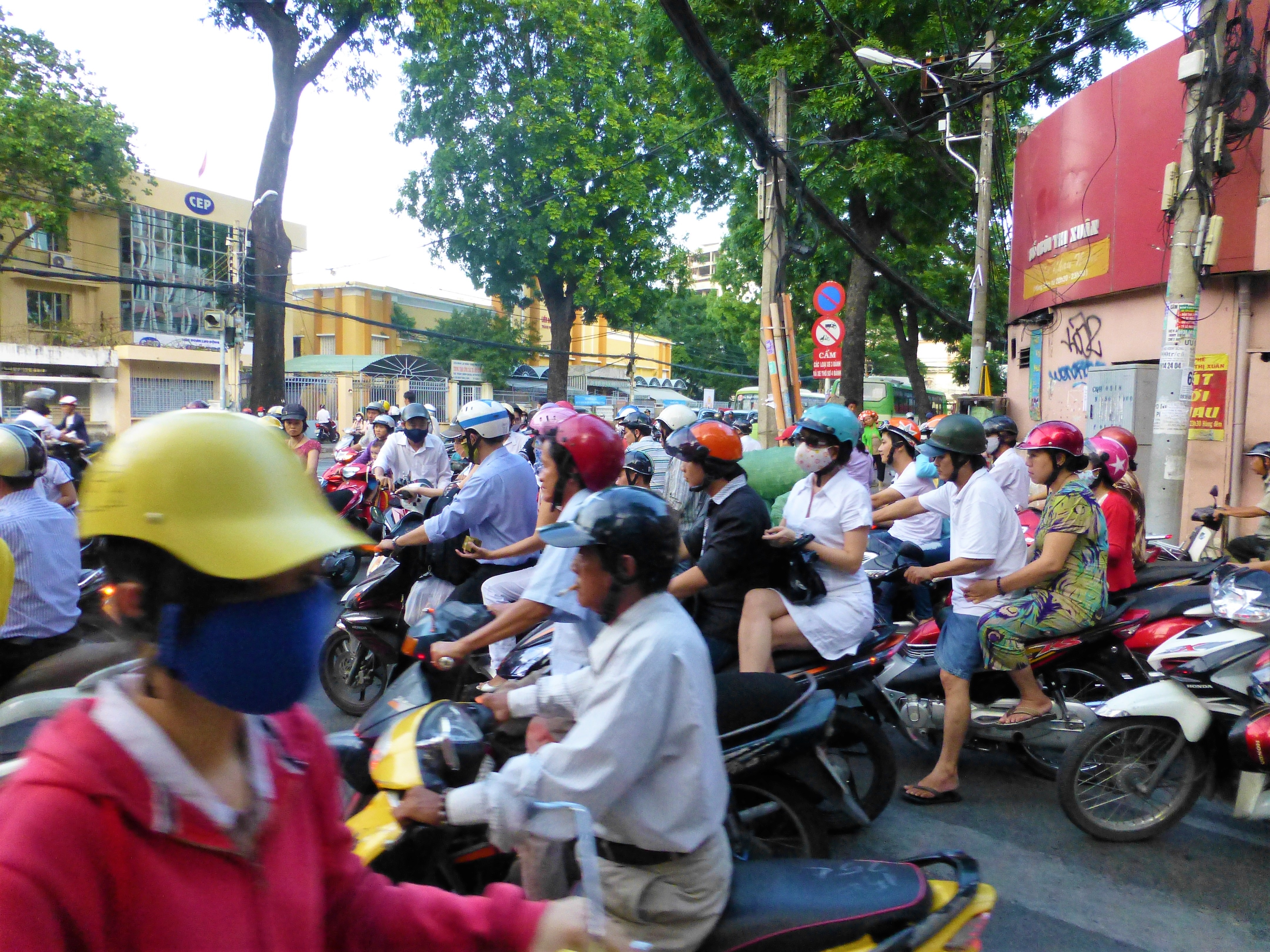 Verkeer - Tips voor Saigon - Vietnam