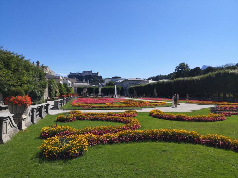 reisgids Salzburg Oostenrijk - Mirabell Garden