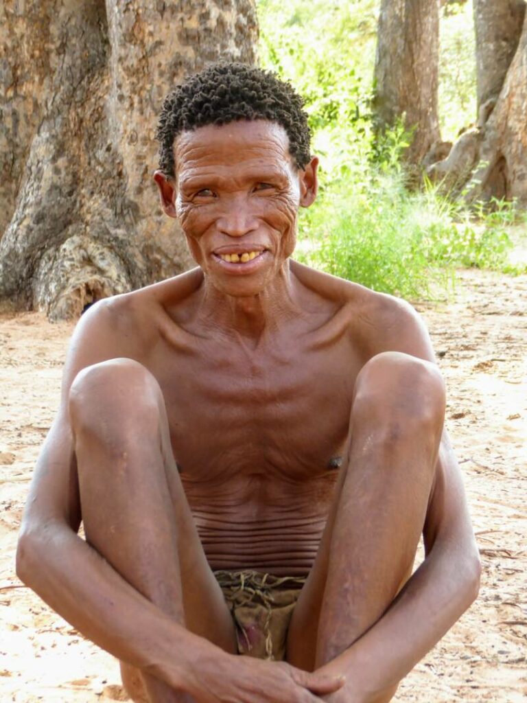 San man - Bushmen - Heritage of Namibia 