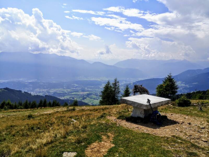 Tschiernock Austria near Millstätter See